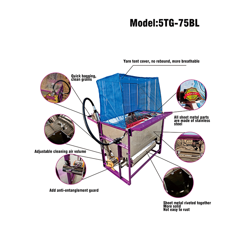 How can agricultural machinery rice and wheat thresher optimize threshing by adjusting the drum speed?