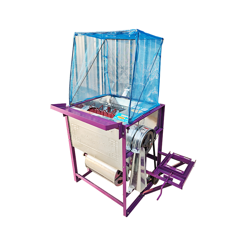 Do rice and wheat threshers utilize a high-efficiency drum and optimized concave plate design to achieve a perfect balance between high net thresher efficiency and low breakage?